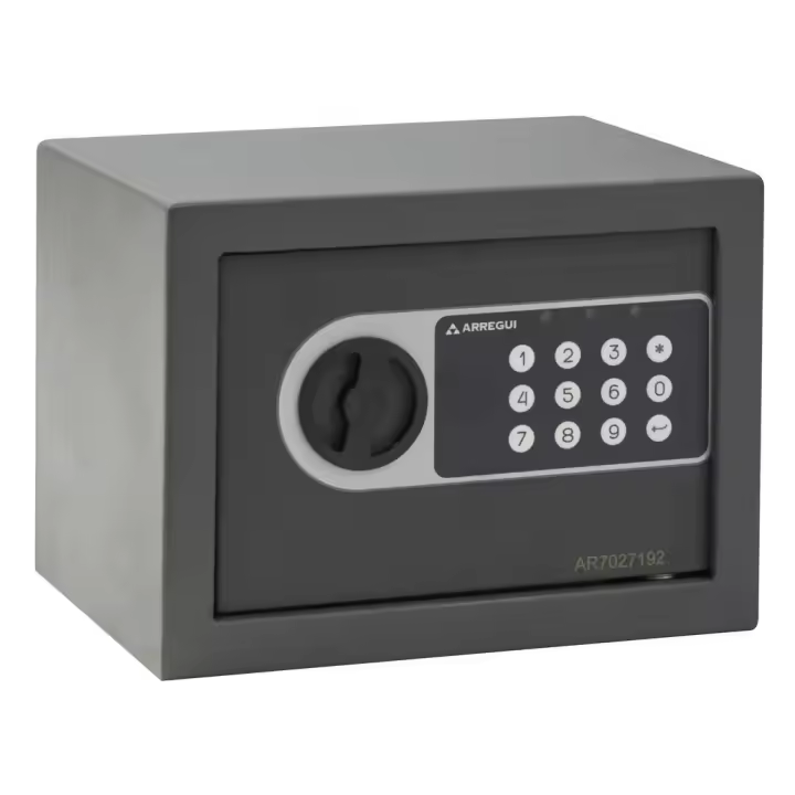 ARREGUI Premier Caja Fuerte de Acero con Cerradura Electrónica, Caja de Seguridad para Casa y Hogar, Teclado con Código Programable, con Llave de Emergencia - 1