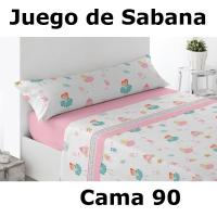 Juego Sábanas para niña Cama De 90, 3 Piezas ,Sábana Bajera, Encimera, Funda de Almohada,microfibra 100% poliester,cm,fespu - details 0