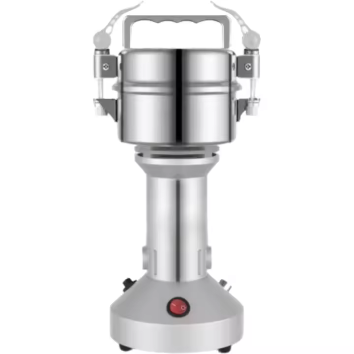 Molinillo Eléctrico de Hierbas Royal Swiss® 1500W – Molinillo de Acero Inoxidable para Secar 300g – 6 Cuchillas – 28.000 RPM – Molinillo para Café, Frutos Secos y Especias - 1