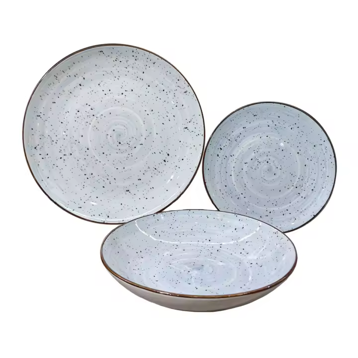 Vajilla Versa Lua Azul Porcelana 18 Piezas - 1