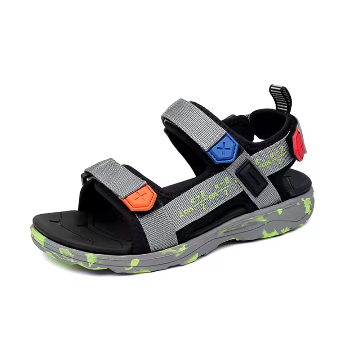 Sandalias De Verano Para Niños Niñas Niños Niñas Calzado Ligero Antideslizante Suave Con Funda De Sombra Cuero Cómodo Y Moda - 1