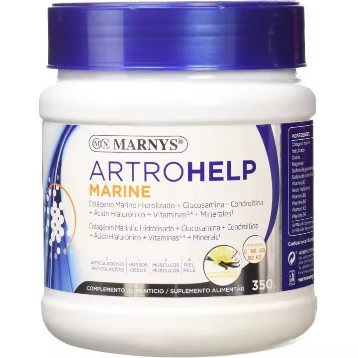 Marnys  Artrohelp Marine  colágeno marino 350g, vainilla - 1