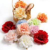 2/5Pcs Cabezas De Paeonia Artificiales De Alta Calidad Para Decoración De Hogar Boda DIY Accesorio De Coronel De Novia Y Arreglo Floral - details 2