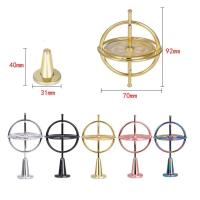 Juguete Educativo Y De Alivio Del Estrés Giroscopio De Metal Precision Torre Anti-Gravedad Rotación Balanceada Figura De Miniatura - details 7