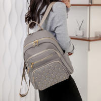 Mochila De Moda Para Mujer De Alta Calidad En Nylon Gran Tamaño Para Viajes Escolares Bolsa De Hombro Para Chicas Adolescentes - details 3