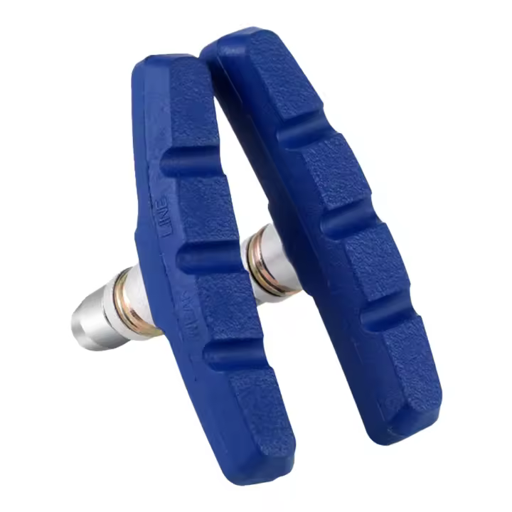 Bloques De Freno Para Bicicleta De Montaña Y Carretera Zapatillas De Goma Para V-brake Accesorios Silenciosos Y Resistentes Al Desgaste Para Bicicleta - 1
