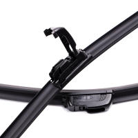 Limpia Parabrisas Para Honda Fit Jazz MK1 2002-2008 Limpia HD Silenciosa Y Duradera De Goma Suave U-Tipo 21 "+14" Boneless - details 6