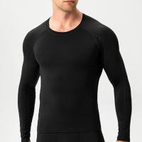 Camiseta De Gimnasio Para Hombre Dry Fit Alta Calidad MMA Fitness Running Compresión Transpirable Rashguard Primera Capa Deportiva - details 3