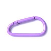 iYOE 5pcs/Lot Carabiner Hook 45x24mm Mix D Colorido Aleación De Metal Clip Para Hacer Joyería Llavero Conector DIY Encuentros - details 18