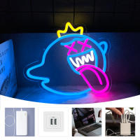 Luz De Neón LED Ghost Retro Para Arcade Pared Decorativa Para Bar Club Game Room Fiesta Familiar Iluminación USB - details 3