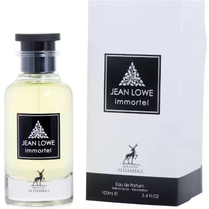 Perfume Arabe 100% Original Jean Lowe Immortal Maison Alhambra para Hombres 100 ml (3.4 fl. onzas) - 1