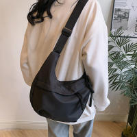 Bolso De Hombro Casual Para Mujer Gran Capacidad Bolsa Cruzada Moda Tote Negro Bolso De Axila Estudiante Bolsa De Mano - details 4