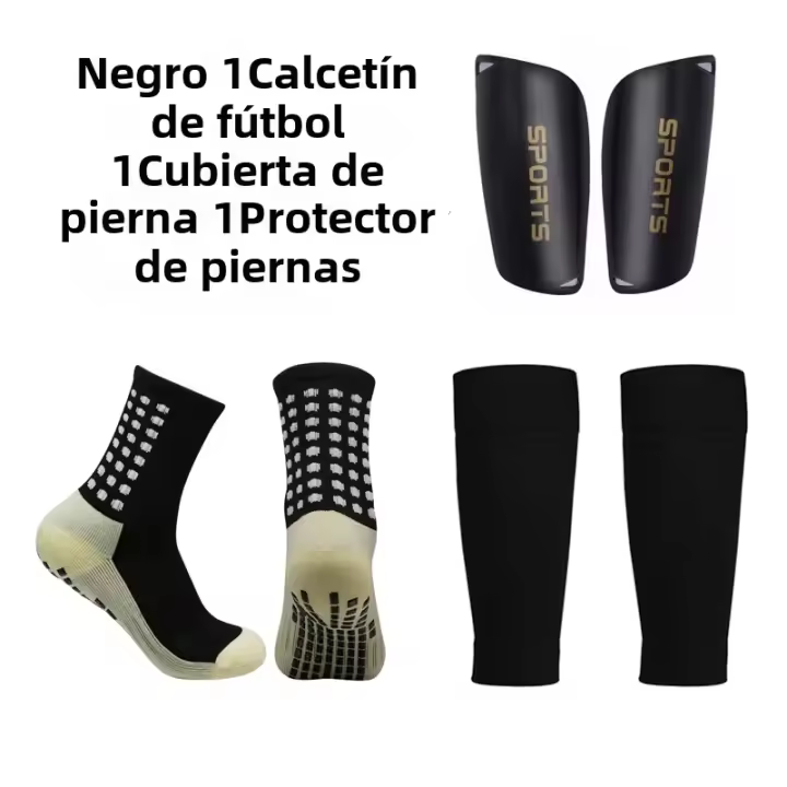 Calcetines De Fútbol Antideslizantes Y Protección De Pierna Conjunto De 1 Unidad Calcetines Para Voleibol Correr Ciclismo - 1