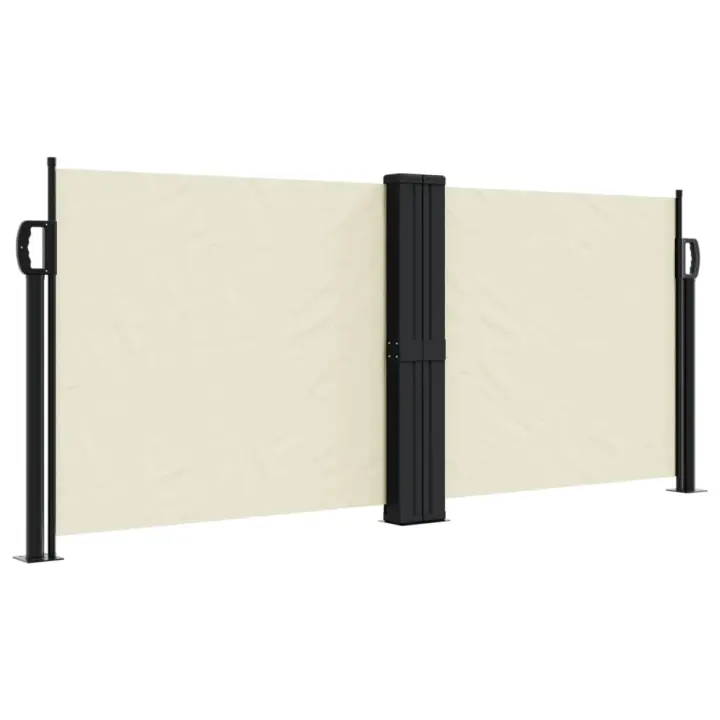 Toldo lateral retrácthil Crema 100x600 cm - 1