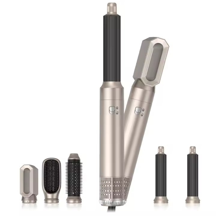 Cuchillo secador de pelo 5 en 1 y estilizador de Aire, secador de pelo iónico de Alta velocdad, Seco con Automático, voluminizador, Alisador, ajustado para todo Tido de Cabello - 1