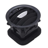 Cubierta De Ventilador De Aire A/C Para Opel ADAM CORSA D MK3 Vauxhall En Negro/Cromo Material Plástico Pieza Individual - details 8