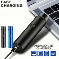 Mini Afeitadora Eléctrica Portátil Recargable Para Hombres Apto Para Cejas Labios Superiores E Inferiores Y Pechitos Material ABS - details 2