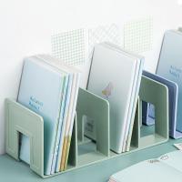 Organizador De Escritorio De Acrílico 1 Pieza 4 Compartment Divisor De Armario Colorido Cuatro Marco Estante Para Libros - details 9
