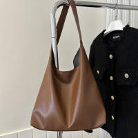 Bolso De Hombro Para Mujer De Cuero PU Vintage Gran Capacidad Casual Bolso Cruzado De Moda Bolsos Tote De Compras - details 7