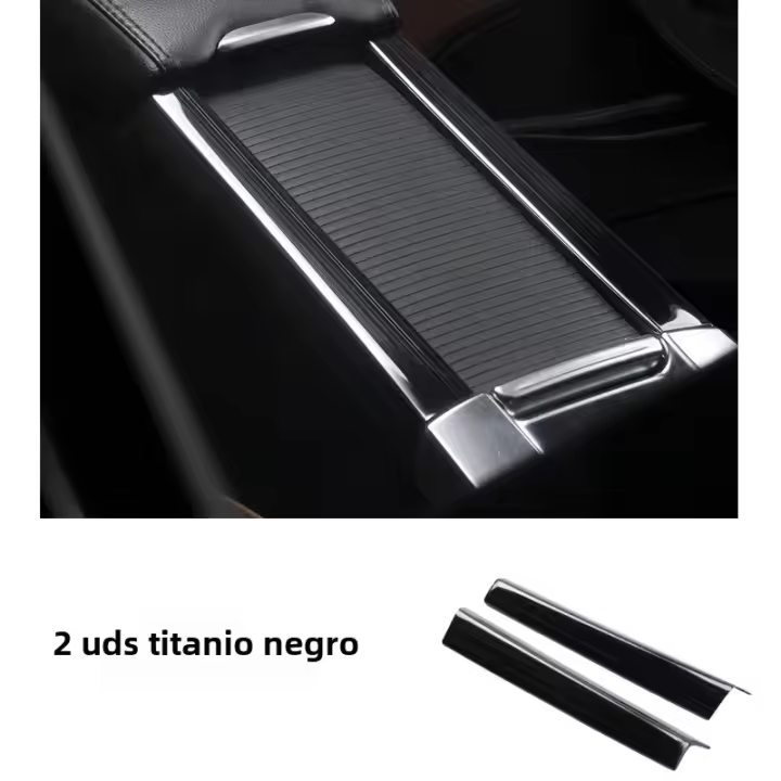 Accesorios De Decoración Para Interior De Coche Volvo XC60 S60 V60 Soporte De Acero Inoxidable Para Copos Y Reposabrazos - 1