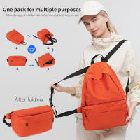 Mochila Multifuncional Plegable Para Hombres Y Mujeres Con Gran Capacidad De Almacenamiento Ligera Y Casual Bandolera Exterior - details 0