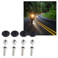 Juego De 4 Piezas Fundas Para Resorte De Almohadilla Universal Para Estuche De Equipaje Trasero De Motocicleta Negro Accesorios Para Cierre De Almacenamiento De Motor - details 9