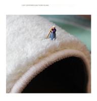 VIKAMA Alfombra De Bano De Imitación De Cashmere Cartoon Absorbente Y Resistente a La Suciedad Para Puerta De Dormitorio Y Vestíbulo - details 9