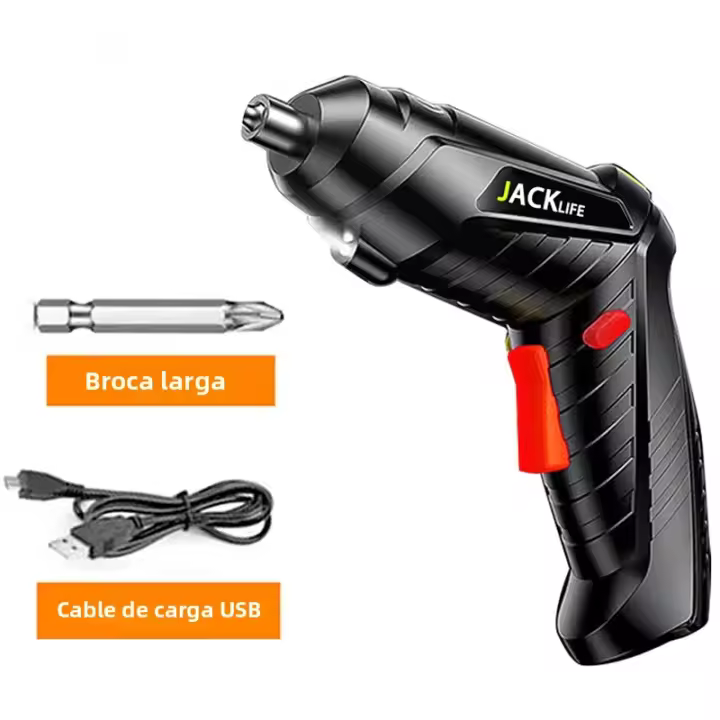 Destornillador Eléctrico Recargable Inalámbrico Potente Con Impacto Herramienta De Perforación Para DIY En El Hogar - 1