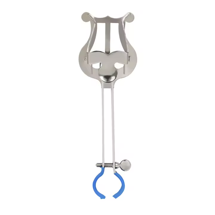 Soporte De Música Portátil Para Trompeta Y Trombón De Hierro Duradero Y Ligero Accesorios Para Instrumentos Musicales Clip De Metal Plateado - 1