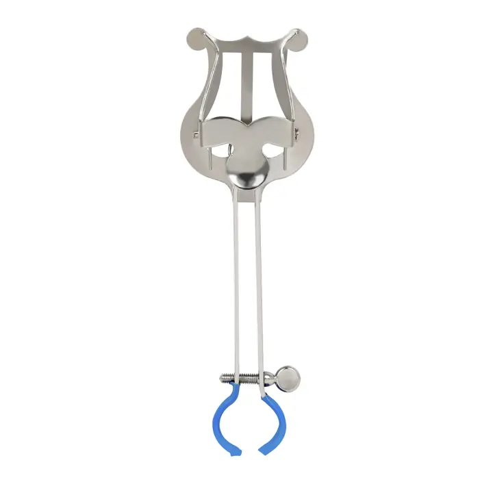 Soporte De Música Portátil Para Trompeta Y Trombón De Hierro Duradero Y Ligero Accesorios Para Instrumentos Musicales Clip De Metal Plateado - 1