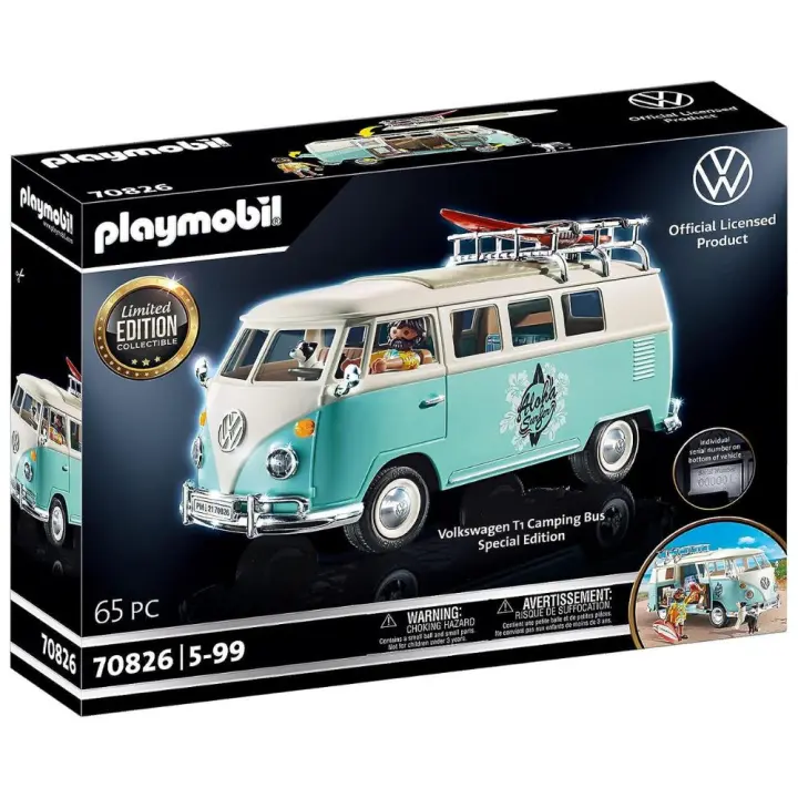 Playmobil Volkswagen T1 Camping Bus Edicion Especial (70826) - 1