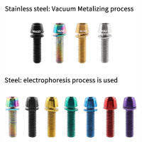 Juego De 6 Tornillos De Manillar Para Bicicleta De Carretera M5x17mm Acero Inoxidable Piezas De Repuesto Para Manillar - details 9