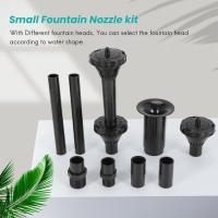 Kit de boquilla de fuente pequeña de 9 piezas, cabezales de boquilla de fuente de agua para estanque, bomba sumergible para piscina - details 1