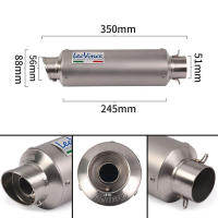 Escape De Moto Universal LeoVince E-Mark Silencioso Compatible Con Honda Yamaha R1 R3 R6 CBR300 Pieza Individual No Incluye Instalación - details 2
