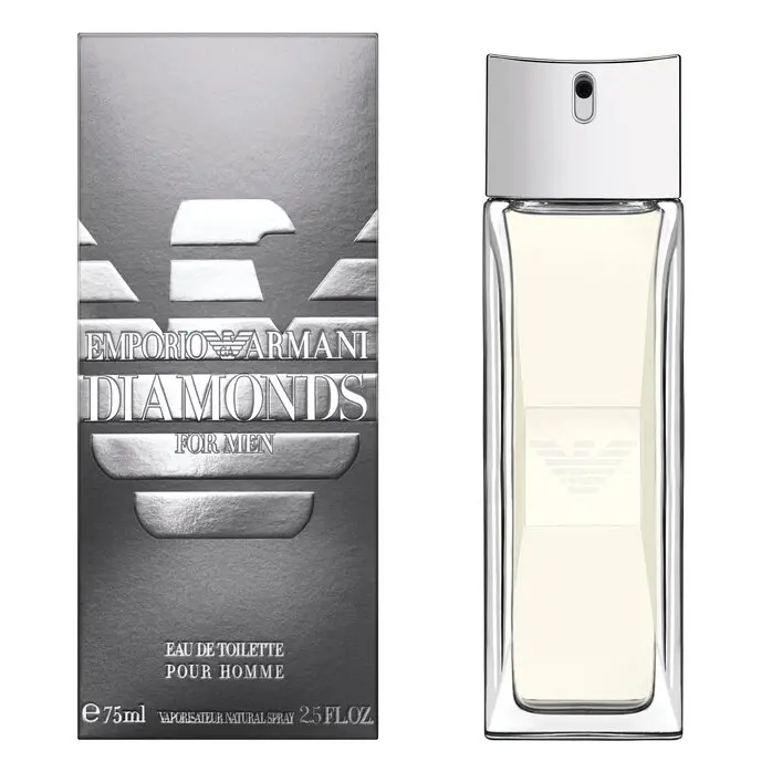 Emporio Armani Diamonds para hombre Eau de Toilette de 75ml - Fragancia masculina irresistible y duradera de Armani - 1