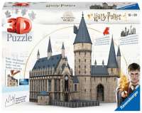 RAVENSBURGER - HARRY POTTER EL GRAN SALON DEL CASTILLO DE HOGWARTS - PUZZLE 3D - 630 PIEZAS - RAVENSBURGER 11259 - details 0
