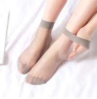 Calcetines De Nylon Ultra Delgados Y Transparentes Para Mujer Color De Piel Calcetines Cortos De Verano Para Mujer 20-100 Piezas - details 5