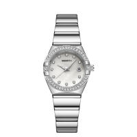 Reloj De Lujo Para Mujer Resistente Al Agua Con Iluminación Luminosa Y Mostrador De Calendario Acero Inoxidable Reloj De Cuarzo De Alta Calidad - details 8