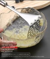 Molinillo De Patatas De Acero Inoxidable Manual Triturador De Verduras Eco-amigable Herramienta De Cocina Para Calabaza Y Tofu - details 8