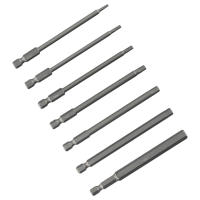 Juego De 7 Piezas De Llaves De Encendedor Magnético Hexagonal De 100mm Longitud Herramientas Manuales Accesorios Tornillos De Broca 2/2.5/3/4/5/6/8mm - details 3