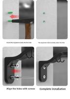 Gancho Multifuncional Para Casco De Motocicleta Porta Chaquetas Y Luggage Soporte De Pared Para Cocina Y Hogar Gancho Para Llaves - details 7