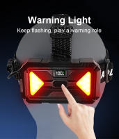 Linterna Frontal LED Recargable 18650 Potencia Máxima 9000000LM Para Pesca Y Camping Luz De Trabajo Profesional Impermeable Con Tres Modos De Iluminación - details 9