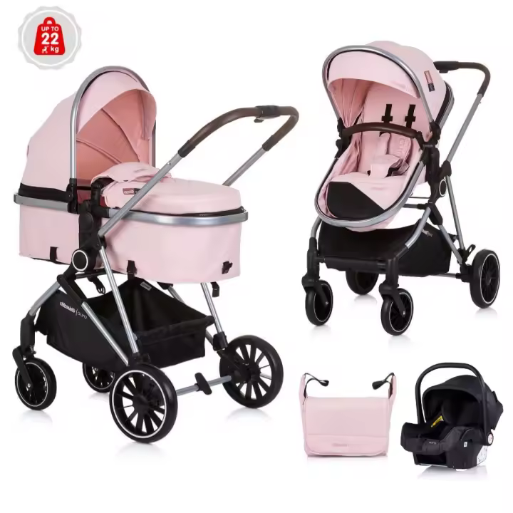 Carrito de Bebé Trio Convertible AURA hasta 22 kg de Chipolino - 1