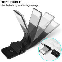 Lámpara De Lectura LED Recargable Con Clip Versátil Y Protección Ocular 3 Colores Luz De Lectura Con Dimmer Para Libros - details 2