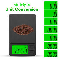 Báscula Electrónica De Precisión Para Joyería 500g/0.01g Pantalla LED Portátil Con Función De Calibración Escala De Café - details 1