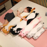Muñeco De Gato Divertido Y Suave Para Niñas Y Decoración Del Hogar Almohada De Sueño Para Oficina Y Cama Disponible En Varios Tamaños - details 1