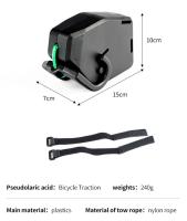 RRskit Cordón Portátil Para Bicicleta De Carretera MTB Equipo De Arrastre Conveniente Para Adultos Y Niños Deporte Al Aire Libre - details 12