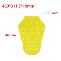 Protector De Espalda Para Motocicleta Inserto De Armadura EVA Duradero Para Adultos Hombres Mujeres Unisex Color Amarillo - details 5