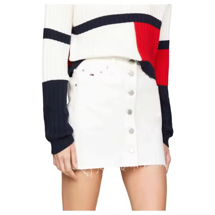 Falda Tommy Hilfiger Izzie para mujer en color blanco - 1