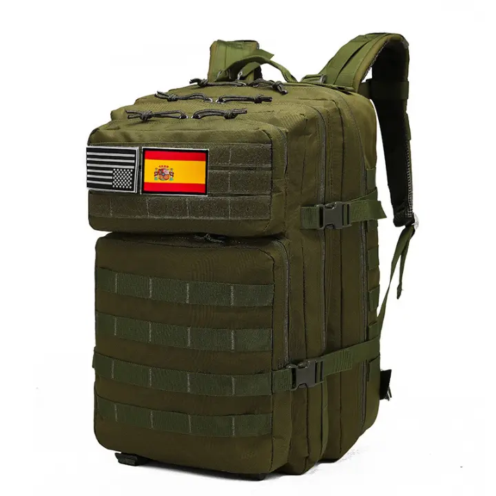 Mochilas Tácticas Militares 45L Mochila del ejército Gran Capacidad Mochila Crossfit Plegable Impermeable Mochila Montañismo, Senderismo, Acampada - 1